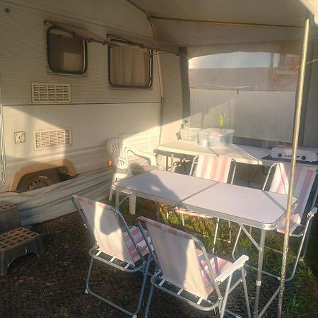 Wildcamp Resort Masseria La Murgia Unterkunft In Einem Wohnwagen Rimbach  Exteriör bild